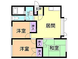 コーポラスアルトＡ 2階