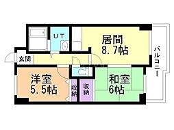 メセナ常磐 6階