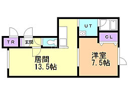 ユーハイツ動物園通 1階
