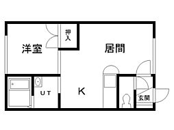 ロアール川端 1階