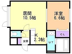 ヴィラノーブルII 1階