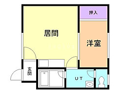 間取図画像 ワンルーム