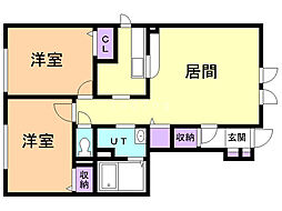 イーストアナード 1階/104