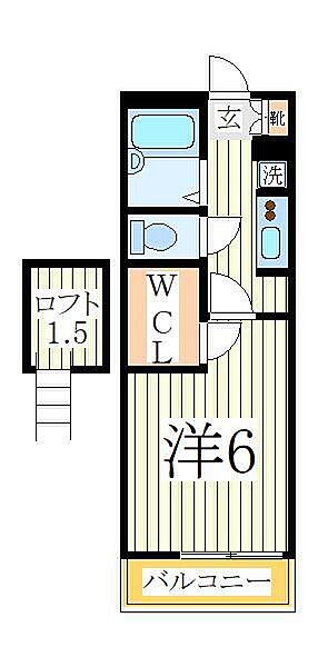 クリサンスマムII ｜千葉県柏市大室(賃貸マンション1K・3階・20.18㎡)の写真 その2
