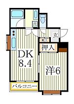 ソシア我孫子  ｜ 千葉県我孫子市本町1丁目（賃貸マンション1DK・4階・35.12㎡） その2