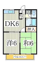 アゼリア  ｜ 千葉県我孫子市中峠（賃貸アパート2DK・2階・40.50㎡） その2