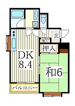 ソシア我孫子  ｜ 千葉県我孫子市本町1丁目（賃貸マンション1DK・2階・35.12㎡） その2