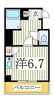 ヴランドール柏中央  ｜ 千葉県柏市中央1丁目（賃貸マンション1R・2階・20.93㎡） その2