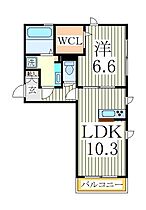 セレーノ柏  ｜ 千葉県柏市高田（賃貸アパート1LDK・3階・44.17㎡） その2