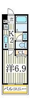 セナリオコート柏Ｖ  ｜ 千葉県柏市あけぼの4丁目（賃貸アパート1K・2階・22.80㎡） その2