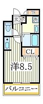 エクメーネ  ｜ 千葉県我孫子市布佐（賃貸アパート1R・2階・24.39㎡） その2