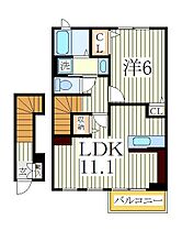 ルミエール豊四季II  ｜ 千葉県柏市豊四季（賃貸アパート1LDK・2階・46.09㎡） その2