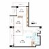 間取り：3LDK、価格2799万円、専有面積84.01m2、バルコニー面積18.22m2　3LDK