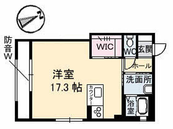 広島県広島市南区出汐4丁目(賃貸アパート1R・3階・42.00㎡)の写真 その2