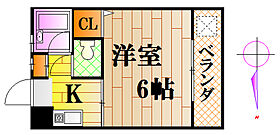 広島県広島市西区東観音町（賃貸マンション1DK・4階・20.00㎡） その2