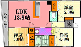 TOSOKU猿猴橋 1001 ｜ 広島県広島市南区猿猴橋町（賃貸マンション3LDK・10階・63.70㎡） その2