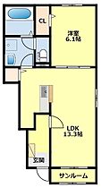 愛知県愛知郡東郷町北山台5丁目11-3（賃貸アパート1LDK・1階・50.01㎡） その2