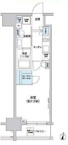 東京都新宿区北新宿１丁目(賃貸マンション1K・9階・25.01㎡)の写真 その2