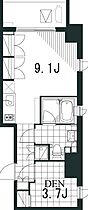 東京都文京区音羽１丁目（賃貸マンション1R・5階・33.07㎡） その2