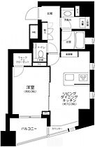 東京都文京区本郷３丁目（賃貸マンション1LDK・13階・42.59㎡） その2