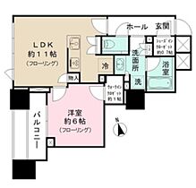 東京都千代田区飯田橋４丁目（賃貸マンション1LDK・5階・44.15㎡） その2