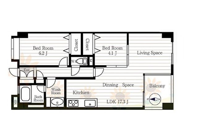 間取り 東急池上線 千鳥町駅 徒歩7分