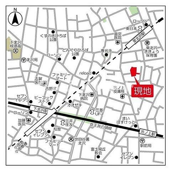 コンフォリア北沢 410｜東京都世田谷区北沢1丁目(賃貸マンション1LDK・4階・40.91㎡)の写真 その21