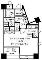 パークアクシス麻布仙台坂  ｜ 東京都港区南麻布1丁目4-3（賃貸マンション1K・3階・39.74㎡） その2