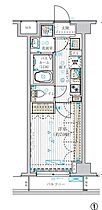 フュージョナル浮間舟渡  ｜ 東京都板橋区舟渡3丁目（賃貸マンション1K・2階・25.77㎡） その2