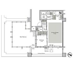 パークキューブ西ヶ原ステージ  ｜ 東京都北区西ケ原4丁目（賃貸マンション1LDK・4階・44.18㎡） その2