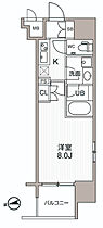 シーズンフラッツ大森エアリー  ｜ 東京都品川区南大井6丁目21-20（賃貸マンション1K・13階・25.69㎡） その2