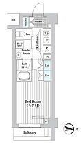 プレール・ドゥーク新宿Ｗｅｓｔ 310 ｜ 東京都新宿区北新宿2丁目2-5（賃貸マンション1K・3階・25.30㎡） その2