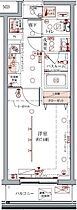 クレヴィスタ板橋志村 406 ｜ 東京都板橋区坂下1丁目17-14（賃貸マンション1K・4階・25.57㎡） その2