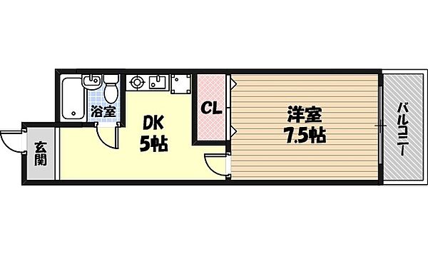 リバーツルミ ｜大阪府大阪市鶴見区今津中1丁目(賃貸マンション1DK・3階・23.00㎡)の写真 その1