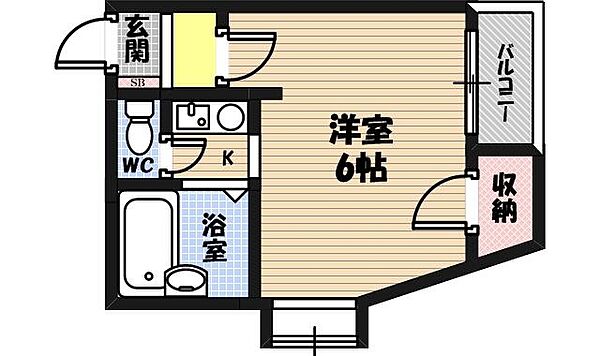 ドゥファミーユ ｜大阪府大阪市城東区今福東2丁目(賃貸マンション1R・7階・17.82㎡)の写真 その2