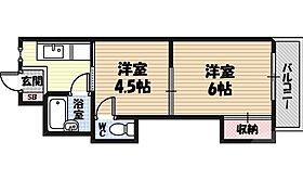 メゾン・ド・フローレンス  ｜ 大阪府大阪市城東区今福西5丁目（賃貸マンション2K・3階・27.68㎡） その2