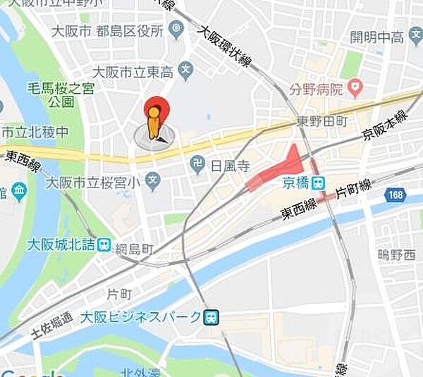 シャトー京橋 ｜大阪府大阪市都島区東野田町4丁目(賃貸マンション1K・3階・19.00㎡)の写真 その20