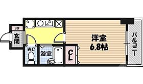 ワイズシャトー京橋  ｜ 大阪府大阪市都島区東野田町5丁目（賃貸マンション1K・6階・23.70㎡） その2