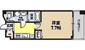 エスティメゾン京橋  ｜ 大阪府大阪市都島区東野田町2丁目（賃貸マンション1K・12階・25.12㎡） その2