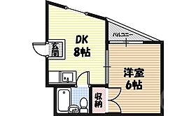 フェリス関目駅前  ｜ 大阪府大阪市城東区関目5丁目（賃貸マンション1DK・4階・27.00㎡） その2