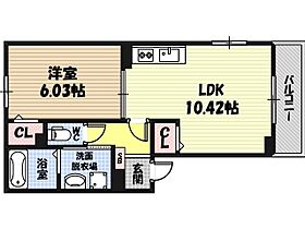 コージーコート  ｜ 大阪府大阪市城東区野江2丁目（賃貸アパート1LDK・1階・41.29㎡） その2