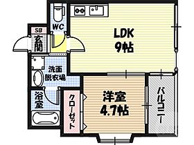 リヴクレール鴫野  ｜ 大阪府大阪市城東区鴫野西5丁目（賃貸マンション1LDK・7階・32.69㎡） その2