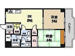 サニーハイツ緑橋 6階/-