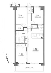 間取図画像 3LDK