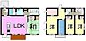 間取り：4LDK+WIC+サンルーム