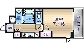 エイペックス四天王寺I  ｜ 大阪府大阪市天王寺区四天王寺1丁目12-18（賃貸マンション1K・4階・24.75㎡） その2