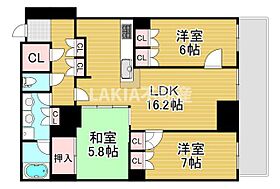 大阪府大阪市中央区農人橋1丁目1-29（賃貸マンション3LDK・15階・84.52㎡） その2