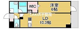 ベルンガーデン勝山北  ｜ 大阪府大阪市生野区勝山北1丁目7付近（賃貸マンション1LDK・1階・48.43㎡） その2