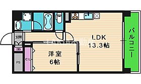 シャルマン藤田  ｜ 大阪府大阪市城東区東中浜8丁目4-6（賃貸マンション1LDK・4階・45.51㎡） その2