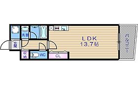 セレッソコート上本町EAST  ｜ 大阪府大阪市天王寺区東上町3-17（賃貸マンション1R・8階・34.13㎡） その2